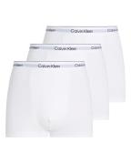 Calvin Klein Icon Cotton Stretch Relaxed Fit Trunks 3-Pack Hvid XL