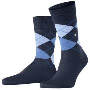 Burlington Strumpor Manchester Mercerised Cotton Sock Marin Strl 40/46...