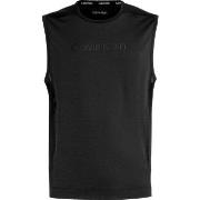 Calvin Klein Sport Logo Tank Top Svart polyester Small Herr