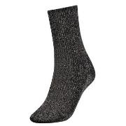 Tommy Hilfiger Strumpor Women Glitter Sock Svart Strl 39/42 Dam