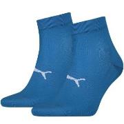 Puma Strumpor 2P Sport Light Quarter Socks Blå Strl 43/46