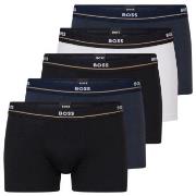 BOSS Kalsonger 5P Cotton Boxer Trunks Flerfärgad bomull Small Herr