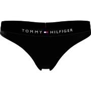 Tommy Hilfiger Trosor Thongs Svart ekologisk bomull Small Dam