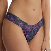 Hanky Panky Trosor Printed Low Rise Thong Mörklila nylon One Size Dam