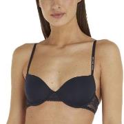 Tommy Hilfiger BH Lace Trim Balconette Bra Marin A 70 Dam