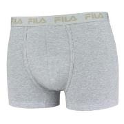 FILA Kalsonger 2P Cotton Boxers Grå bomull Medium Herr