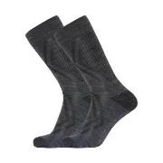 Dovre Strumpor 2P Organic Wool Terry Socks Mörkgrå Strl 43/44