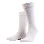 Amanda Christensen Strumpor 3P True Combed Cotton Sock Sand Strl 39/42