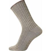 Egtved Strumpor Wool No Elastic Rib Socks Sand Strl 45/48