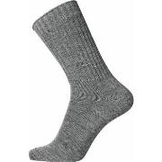 Egtved Strumpor Wool Ribbed Sock Ljusgrå Strl 45/48