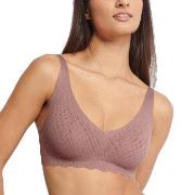 Sloggi BH ZERO Feel Bliss Soft Bra Brun Small Dam