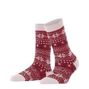 Falke Strumpor Country Calling Women Wool Sock Rosa Mönstrad Strl 39/4...