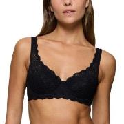 Triumph BH Amourette Wired Bra With Lace Svart A 70 Dam