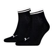 Puma Strumpor 2P Heritage Quarter Socks Svart Strl 39/42