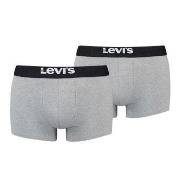 Levis Kalsonger 2P Base Trunk Grå bomull Small Herr