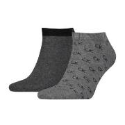 Calvin Klein Strumpor 2P Eduardo All Over Sneaker Sock Grå Strl 39/42 ...