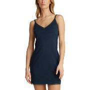 Tommy Hilfiger Lace Trim Nightdress Mörkblå Small Dam