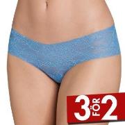 Sloggi Trosor Light Lace 2.0 Hipster S16 Blå 38 Dam