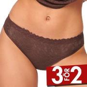 Sloggi Trosor ZERO Feel Lace 2.0 Brazil Panty Brun Small Dam