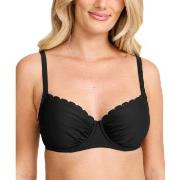Damella Grace Wavy Bikini Bra Svart B/C 38 Dam