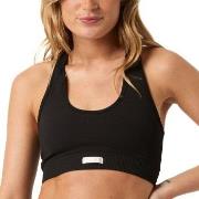 Björn Borg BH Studio Seamless Low Sports Bra Svart polyamid Medium Dam