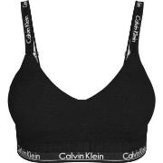 Calvin Klein BH Modern Cotton Light Lined Bralette Helsvart Medium Dam