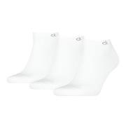 Calvin Klein Strumpor 3P Sneaker Socks For Men Vit Strl 39/42 Herr