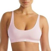 adidas BH Sport Active Essentials 3 Stripes Bralette Ljusrosa bomull S...