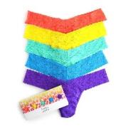 Hanky Panky Trosor 5P Signature Lace Low Rise Thong Flerfärgad nylon O...