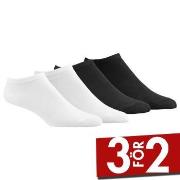 Damella Strumpor 4P Ankle Socks Svart/Vit Strl 39/42 Dam