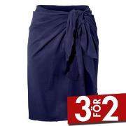 Damella Greta Basic Mesh Sarong Marin One Size Dam