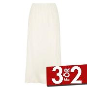 Damella Long Waist Slip Vanilj viskos 38 Dam