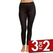 Damella Silk Leggings Nougat silke Small Dam