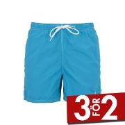 Damella Badbyxor Swim Boxershorts Turkos polyamid Small Herr