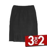 Damella Viscose Waist Slip Svart viskos 38 Dam