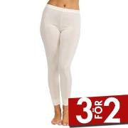 Damella Wool And Silk Pants Vanilj ull 38 Dam