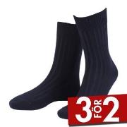 Amanda Christensen Strumpor True Ankle Rib Sock Marin Strl 39/42 Herr