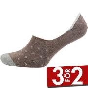 Amanda Christensen Strumpor True Dot Invisible Sock Mörkbrun Strl 43/4...