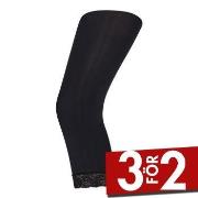 Decoy Capri Lace 60 den 3D Svart polyamid X-Large Dam