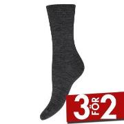 Decoy Strumpor Wool Socks Grå Strl 37/39 Dam