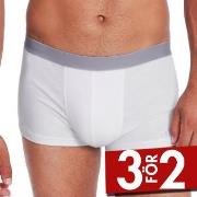 Sloggi Kalsonger 2P Men GO ABC 2 0 Hipsters Vit bomull Small Herr