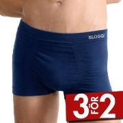 Sloggi Kalsonger 2P Men GO Smooth Hipster Briefs Mörkblå Small Herr