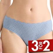 Sloggi Trosor ZERO Feel Bliss Hipster Brief Blå/Grå Small Dam