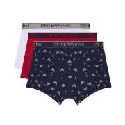 Armani Logo Boxer Briefs With Core Logo Waistband Kalsonger 3P Flerfär...