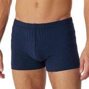 Schiesser Kalsonger Cotton Casuals Boxer Mörkblå bomull Small Herr