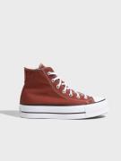 Converse - Höga sneakers - Ritual Red - Chuck Taylor All Star Lift Pla...