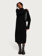 Selected Femme - Stickade klänningar - Black - Slfmaline Ls Knit Dress...