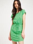 Only - Korta klänningar - Kelly Green Lea Flower - Onlmay S/S Dress No...