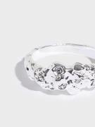 Muli Collection - Ringar - Silver - Structured Ring - Smycken - Rings