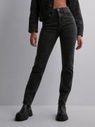 Only - High waisted jeans - Washed Black - Onlemily Hw St Rhs Dnm Bj -...